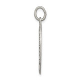 Sterling Silver Antiqued St.Christopher Soccer Medal