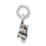 Sterling Silver Antiqued Truck Charm