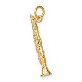 14k 3-D Clarinet Charm - C1-35930A08-4895