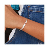Sterling Silver Baby ID Bracelet - QI-44947C88-6303