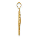 14K 3-D Enamel Seahorse Charm - K7-E45DB224-5454