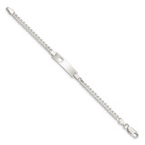 Sterling Silver Baby ID with Cut-out Heart Bracelet - QI-E5D4DFEA-1393