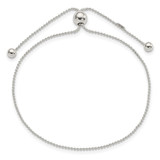 Sterling Silver Beaded Adjustable Bracelet - QG-1E6AB227-4456
