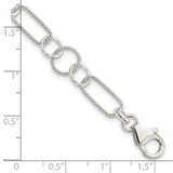 Sterling Silver Bracelet - QG-405497F2-7816