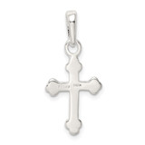 Sterling Silver Budded Cross Pendant - QC-6440D97A-3211