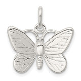 Sterling Silver Butterfly Charm - QC-01126FBF-3010