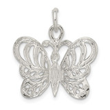 Sterling Silver Butterfly Charm - QC-D27E192D-7937