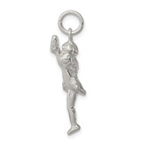 Sterling Silver Cheerleader Charm - QC-69BBD193-1620