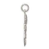 Sterling Silver Cheerleader Charm - QC-F198764A-8610