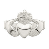 Sterling Silver Claddagh Ring - QR-73D9E4CF-6369