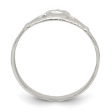 Sterling Silver Claddagh Ring - QR-90423B27-7740