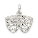 Sterling Silver Comedy/tragedy Charm - QC-291979F3-5706
