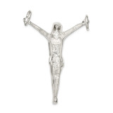 Sterling Silver Corpus (Crucified Christ) Pendant - QC-85BDC4EF-9832