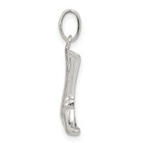 Sterling Silver Cowboy Boot Charm - QC-3CD108A4-2242
