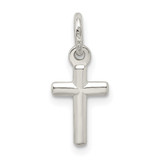 Sterling Silver Cross Charm - QC-499E9151-6016
