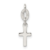 Sterling Silver Cross Charm - QC-C243FA7D-8632