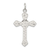Sterling Silver Crucifix Pendant - QC-045D20F6-2550