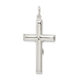 Sterling Silver Crucifix Pendant - QC-385C43FA-3459