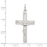Sterling Silver Crucifix Pendant - QC-385C43FA-3459