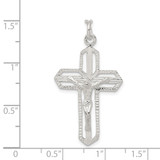 Sterling Silver Crucifix Pendant - QC-B45CC3C3-7193