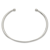 Sterling Silver Cuff Bangle - QB-654FA001-7990