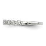 Sterling Silver CZ Ring - QR-09220161-1150