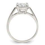 Sterling Silver CZ Ring - QR-1DD98F1E-4811