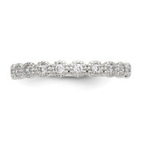 Sterling Silver CZ Ring - QR-5843C277-5465