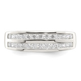 Sterling Silver CZ Ring - QR-9E507E79-6437