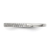Sterling Silver CZ Ring - QR-B3EAF2AB-1420