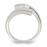 Sterling Silver CZ Ring - QR-FA0E71AB-1881