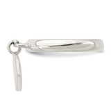 Sterling Silver Dangle Heart Ring - QR-667A3DC2-6429