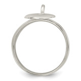 Sterling Silver Dangle Lock Ring - QR-E4DD0C75-5985