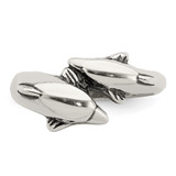 Sterling Silver Dolphin Ring - QR-C1D5634A-8271