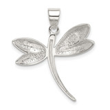 Sterling Silver Dragonfly Pendant - QC-E6713BCF-5050
