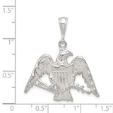 Sterling Silver Eagle Charm - QC-D999241B-4223