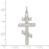 Sterling Silver Eastern Orthodox Cross Pendant