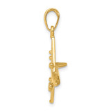 14k 3-D Jet Pendant - D1-0C9618C4-6861