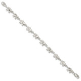 Sterling Silver Elephants Bracelet - QA-06BC8119-7843