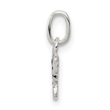 Sterling Silver Enameled Elephant Charm - QC-32FE73DF-8078