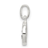 Sterling Silver Enameled Emotion Face Charm