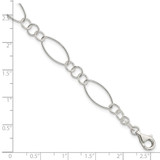 Sterling Silver Fancy Bracelet - QG-7C036C35-3959