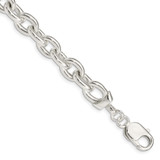 Sterling Silver Fancy Link Bracelet - QG-F77D40CD-2428