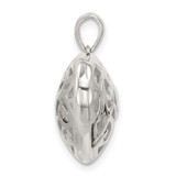 Sterling Silver Filigree Heart Pendant - QC-1BF49A46-1868