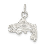 Sterling Silver Fish Charm - QC-9881A0E5-3377