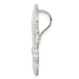Sterling Silver Fleur De Lis Slide