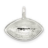 Sterling Silver Football Pendant