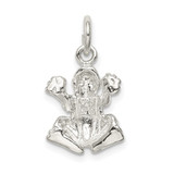 Sterling Silver Frog Charm - QC-8DC744EB-9069