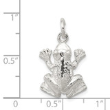 Sterling Silver Frog Charm - QC-E0956587-8815