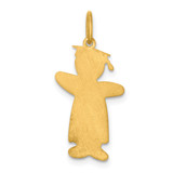 Sterling Silver Gold-plated Class of 2026 Boy Cuddle Charm
